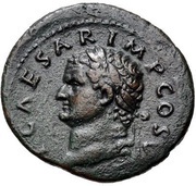As - Titus AEQVITAS AVGVST S C; Aequitas obverse image