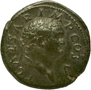 As - Titus AEQVITAS AVGVSTI S C; Aequitas obverse image
