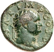 As - Titus VICTORIA AVGVST S C; Victory obverse image