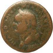 As - Vespasian PAX AVGVST S C; Pax obverse image
