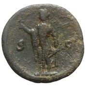 As - Titus S C; Spes, Rome, 77-78 reverse image