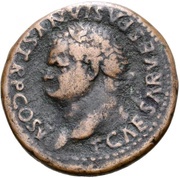 As - Titus S C; Spes obverse image