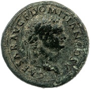 As - Domitian CERES AVGVST S C; Ceres obverse image