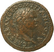As - Domitian PRINCIP IVVENT S C obverse image