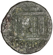 As - Vespasian PROVIDENT S C, Rome, 77-78 reverse image