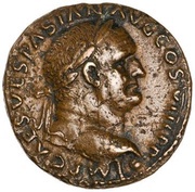 As - Vespasian S C obverse image