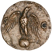 As - Vespasian S C, Rome, 77-78 reverse image
