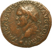 As - Vespasian S C obverse image