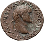 As - Vespasian S C obverse image