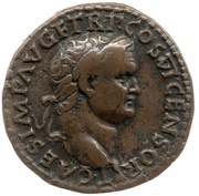 As - Titus IVDAEA CAPTA S C; Judaea obverse image