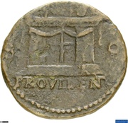 As - Titus PROVIDENT S C, Rome, 77-78 reverse image