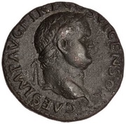 As - Titus VICTORIA NAVALIS S C; Victory obverse image