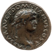As - Domitian S C obverse image