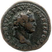 As - Titus PAX AVGVST S C; Pax obverse image