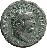 As - Titus S C; Spes obverse image