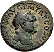 As - Titus VICTORIA AVGVST S C; Victory obverse image