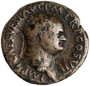 As - Titus VICTORIA AVGVST S C; Victory obverse image