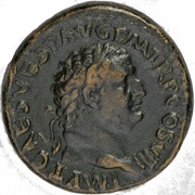 As - Titus AETERNIT AVG S C; Aeternitas obverse image