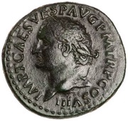 As - Titus GENI P R S C; Genius obverse image