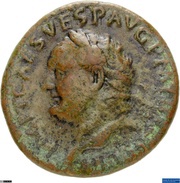 As - Titus GENIO P R S C; Genius obverse image