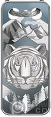 500 Francs Year of the Tiger, Cameroon, 2022 reverse image
