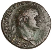 As - Titus SECVRITAS AVGVST S C; Securitas obverse image