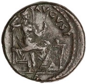 As - Titus SECVRITAS AVGVST S C; Securitas, Rome, 80-81 reverse image