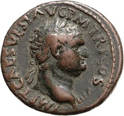 As - Titus VICTORIA AVGVST S C; Victory obverse image