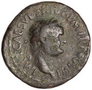 As - Titus VICTORIA AVGVST S C; Victory obverse image