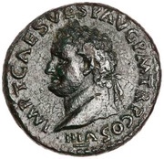 As - Titus VICTORIA AVGVST S C; Victory obverse image