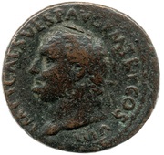 As - Titus VICTORIA AVGVSTI S C; Victory obverse image