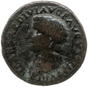 As - Tiberius IMP T CAES DIVI VESP F AVG REST obverse image