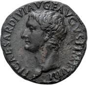 As - Tiberius IMP T CAES DIVI VESP F AVG RESTITV obverse image