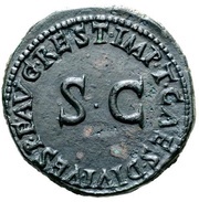 As - Galba IMP T CAES DIVI VESP F AVG REST, Rome, 80-81 reverse image