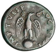As - Augustus IMP T VESP AVG REST S C, Rome, 80-81 reverse image