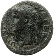 As - Augustus IMP T VESP AVG RESTITV S C obverse image