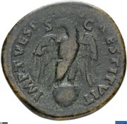 As - Augustus IMP T VESP AVG RESTITVIT S C, Rome, 80-81 reverse image