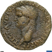 As - Claudius S C; Minerva obverse image