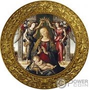 500 Francs Madonna and Child with two angels, Cameroon, 2022 reverse image