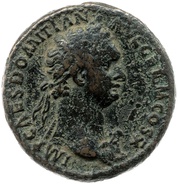 As - Domitian SALVTI AVGVST S C obverse image