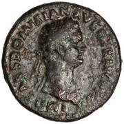 As - Domitian SALVTI AVGVSTI S C, Rome, 84 obverse image