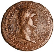 As - Domitian AETERNITATI AVGVST S C; Aeternitas obverse image