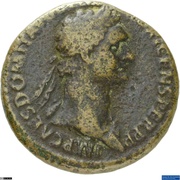 As - Domitian SALVTI AVGVSTI S C obverse image