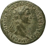 As - Domitian S C; Mars and Victory obverse image