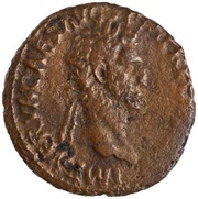 As - Nerva FORTVNA AVGVST S C; Fortuna obverse image