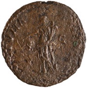 As - Nerva FORTVNA AVGVST S C; Fortuna, Rome, 96 reverse image