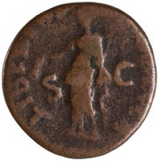 As - Nerva LIBERTAS PVBLICA S C; Libertas, Rome, 97 reverse image