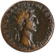As - Nerva AEQVITAS AVGVST S C; Aequitas obverse image