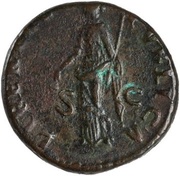 As - Nerva LIBERTAS PVBLICA S C; Libertas, Rome, 97 reverse image