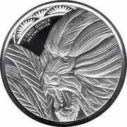 500 Francs Mandrill, Cameroon, 2022 reverse image